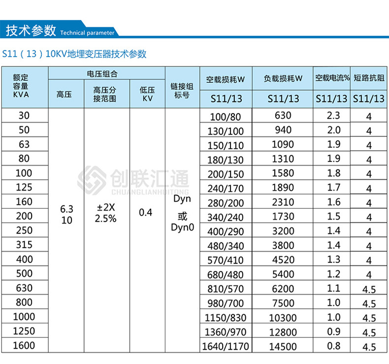 S11-MRD地埋式變壓器 高壓油浸 電力變壓器 變壓器廠(chǎng)家直銷(xiāo)特惠-創(chuàng  )聯(lián)匯通示例圖3